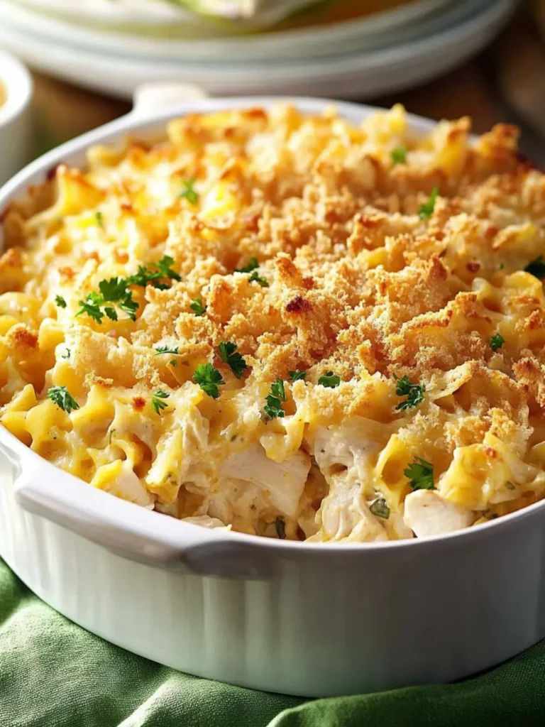 Delicious Chicken & Swiss Casserole for Cozy Family Nights 3 Chicken & Swiss Casserole