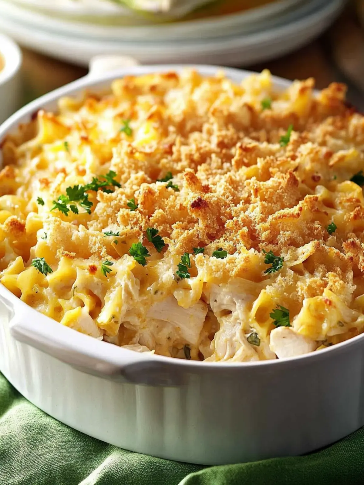 Chicken & Swiss Casserole