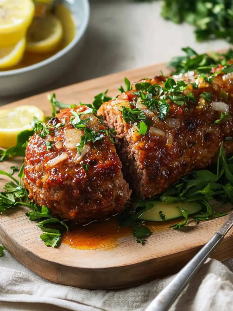 Irresistible Pork Meat Loaf with Italian Twist for Family Meals 4 Pork Meat Loaf