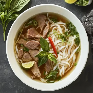 Pho (Vietnamese Noodle Soup)