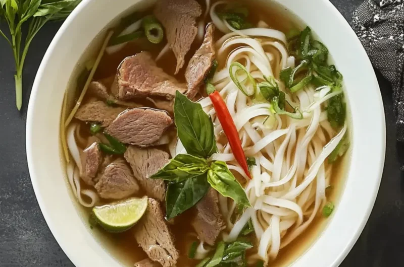 Pho (Vietnamese Noodle Soup)