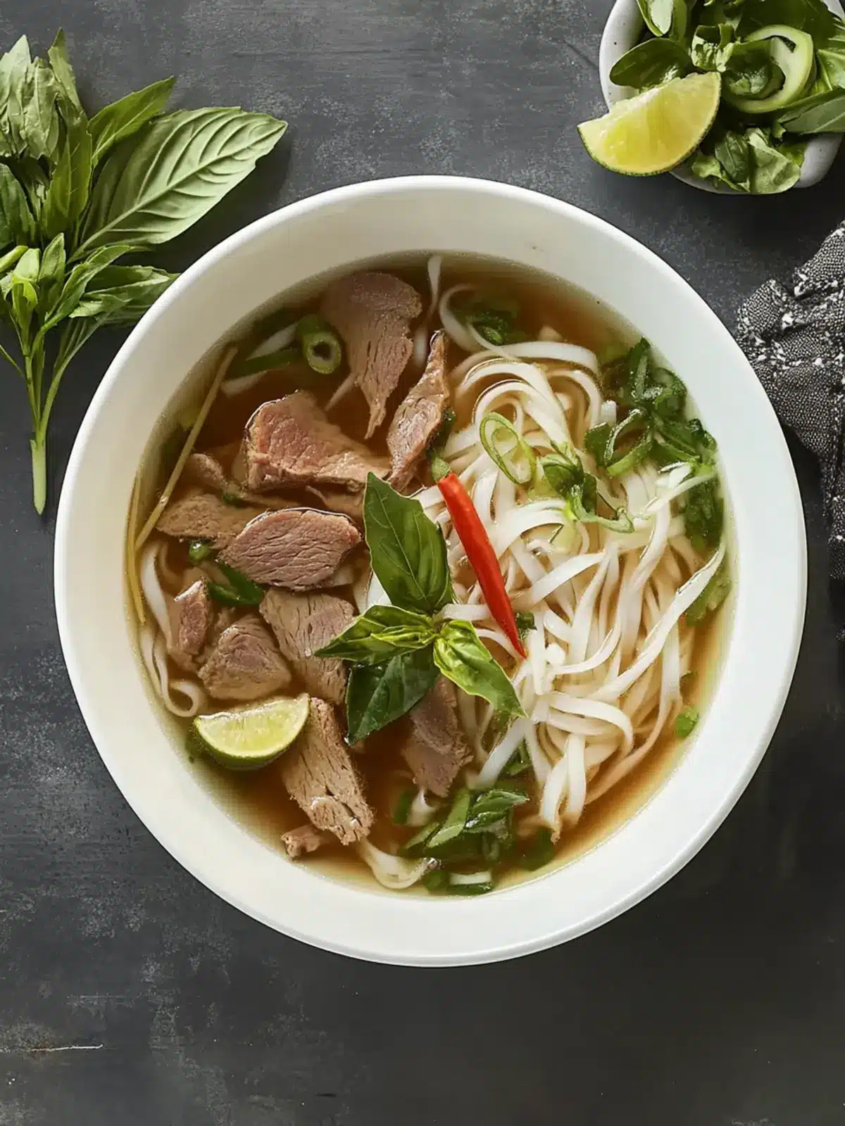 Pho (Vietnamese Noodle Soup)