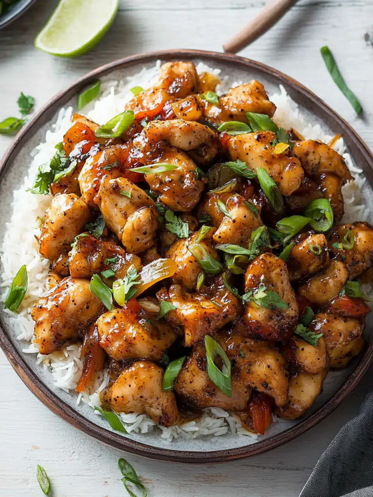 Black Pepper Chicken
