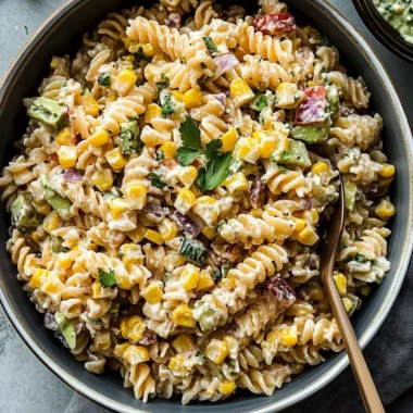 Mexican Street Corn Pasta Salad