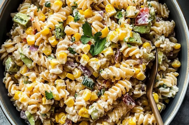 Mexican Street Corn Pasta Salad