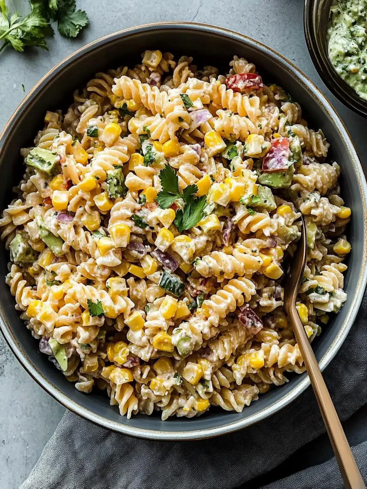 Mexican Street Corn Pasta Salad