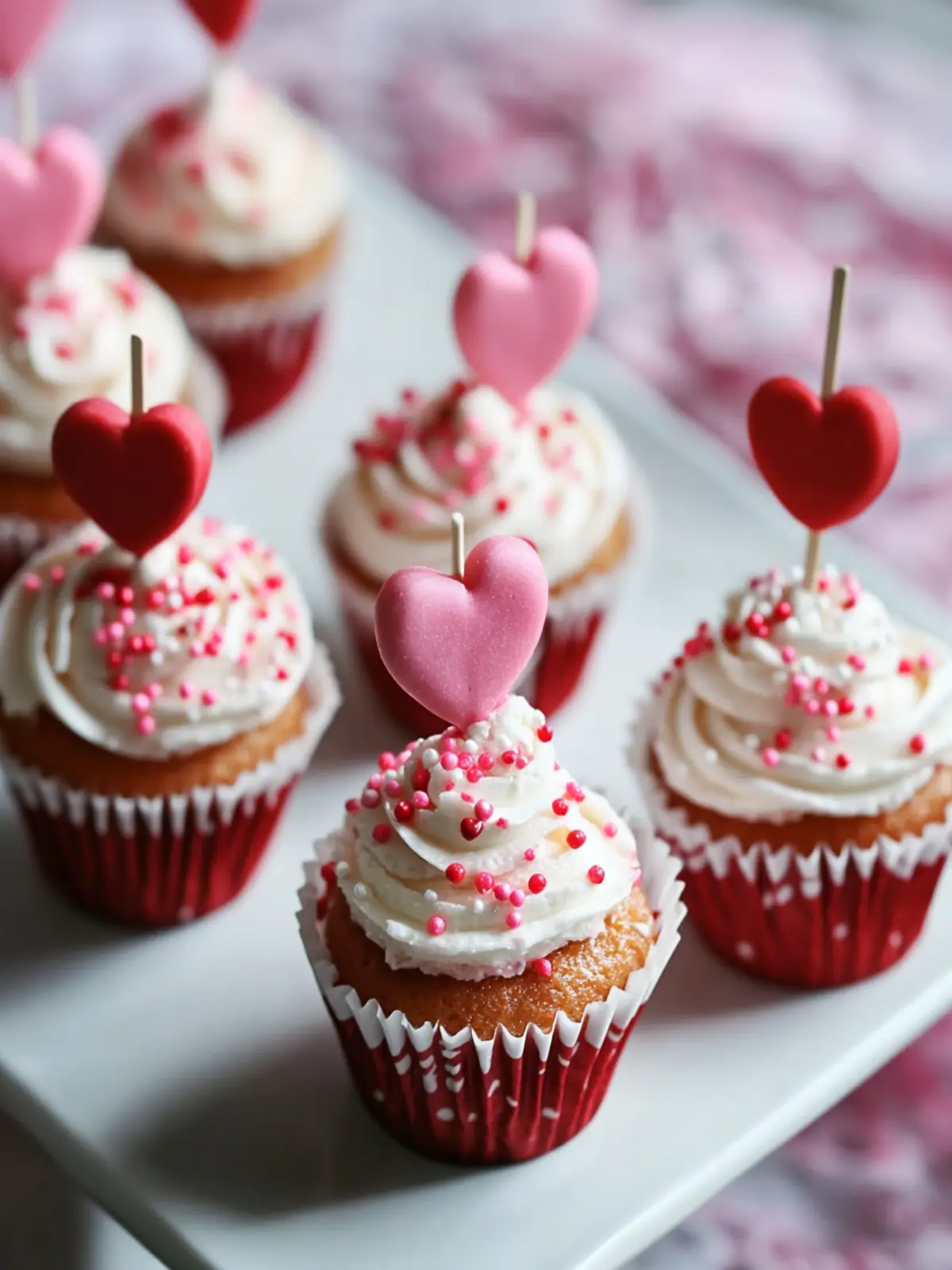 Strawberry Mini Cupcakes on a Stick for a Sweet Valentine’s Day 5 Mini Cupcakes on a Stick for Valentine’s Day
