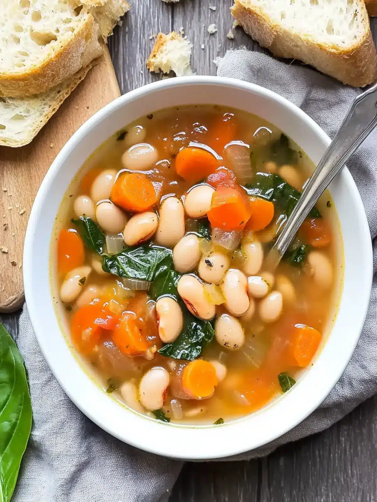 Easy Tuscan Bean Soup