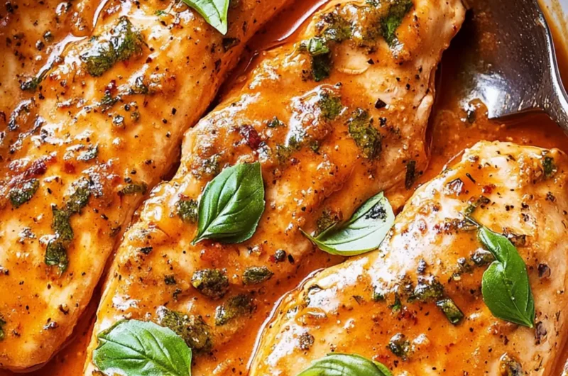 High-Protein Marry Me Chicken