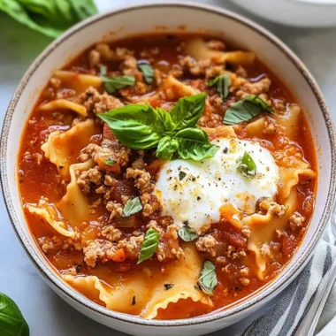 This Lasagna Soup Will Satisfy Your Craving in Half the Time 9 This Lasagna Soup Will Satisfy Your Lasagna Craving in Half the Time