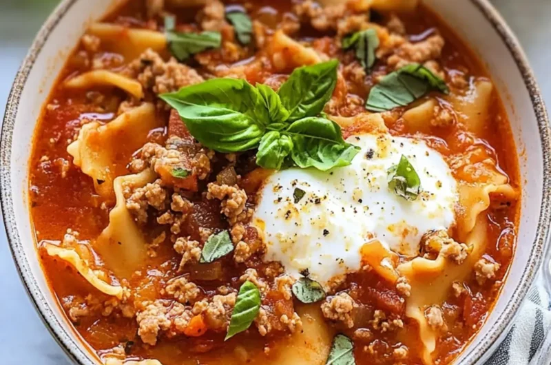 This Lasagna Soup Will Satisfy Your Lasagna Craving in Half the Time
