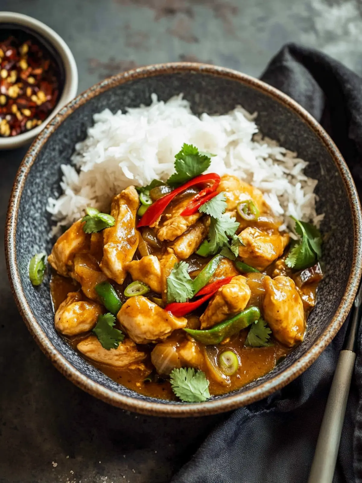 Chinese Satay Chicken Stir-Fry