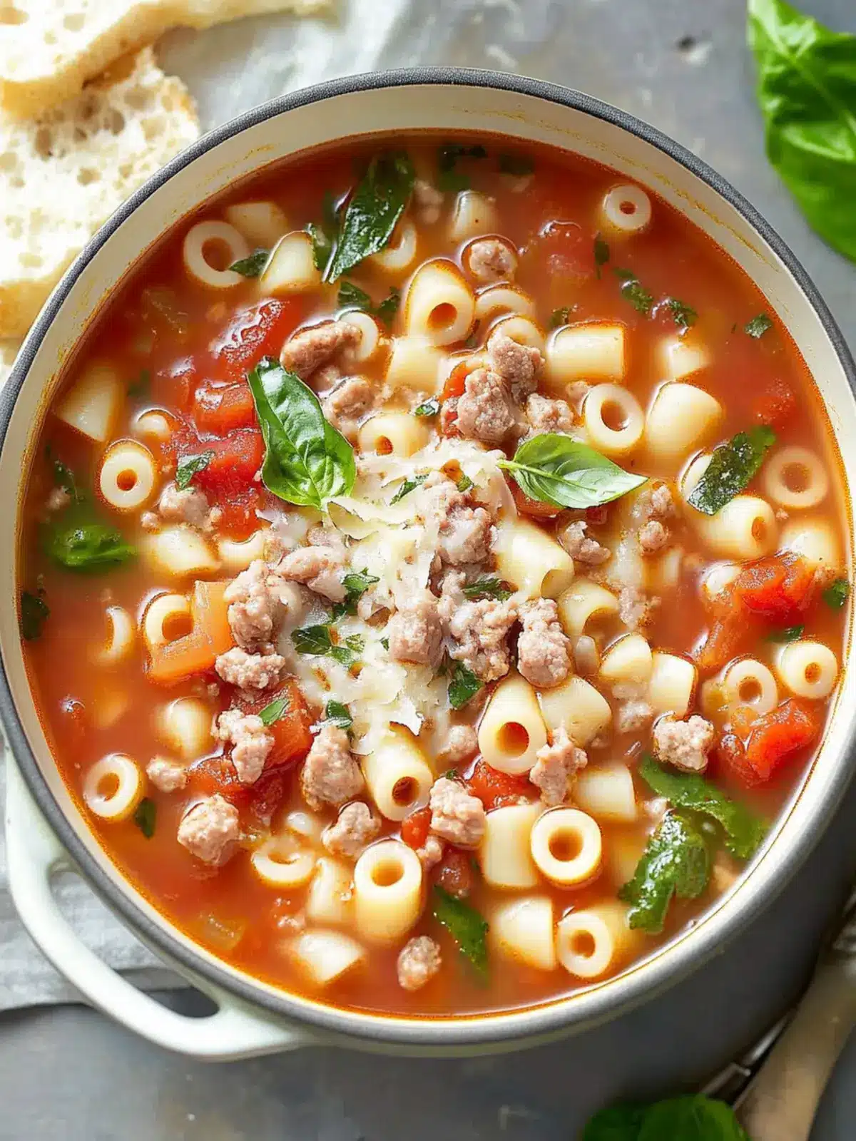 Pasta Fagioli Soup