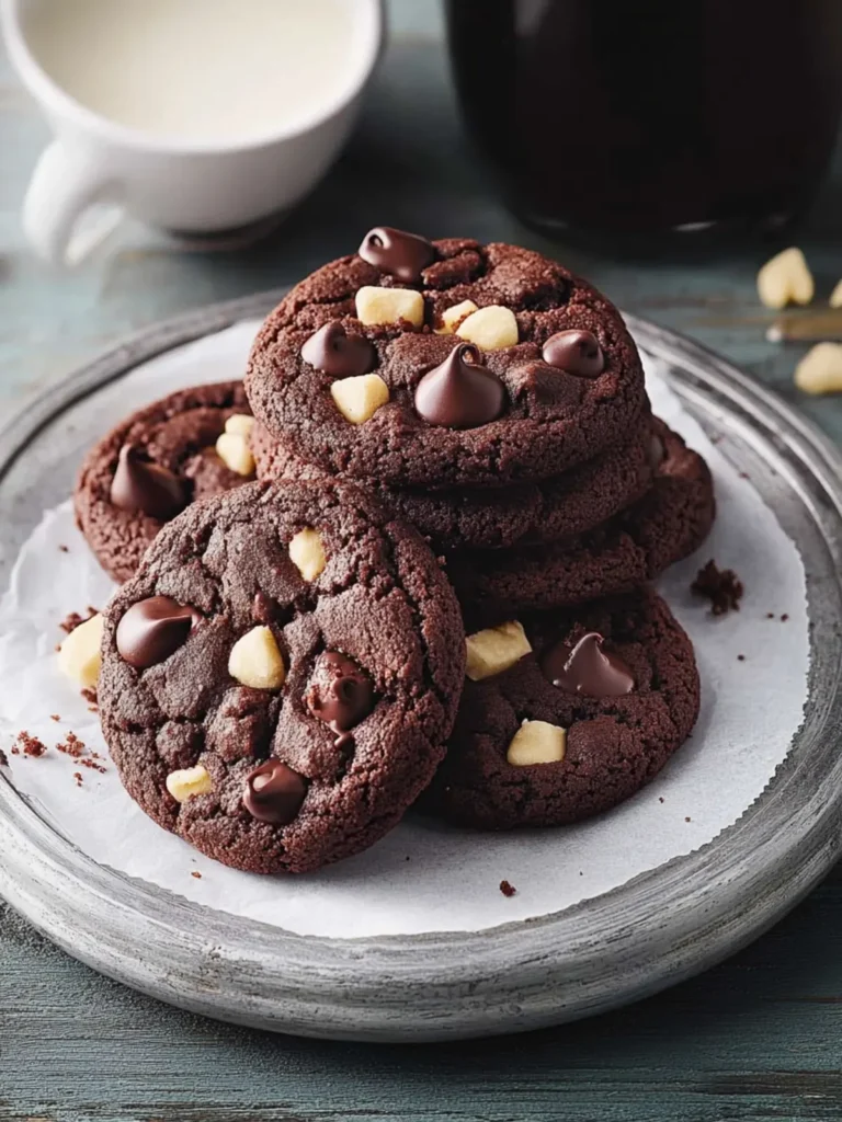 Chocolate Cake Cookies