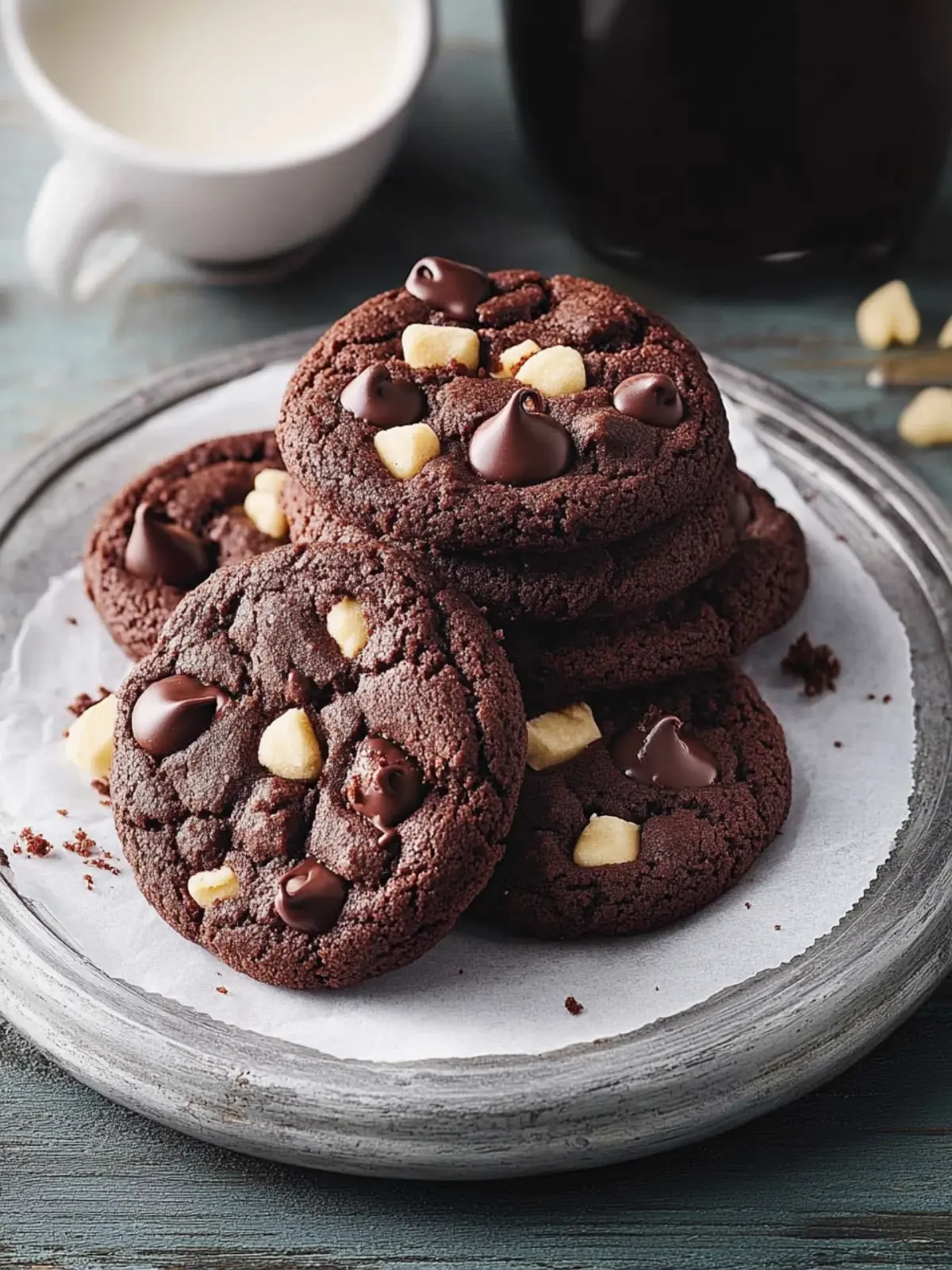 Chocolate Cake Cookies