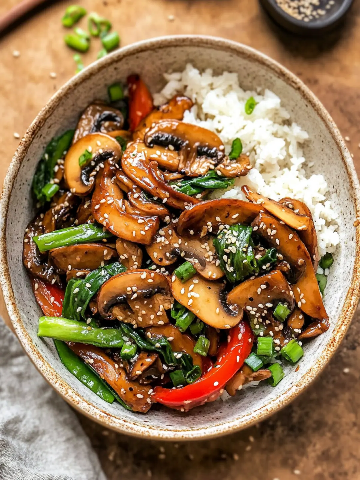 20-Minute Mushroom Stir Fry