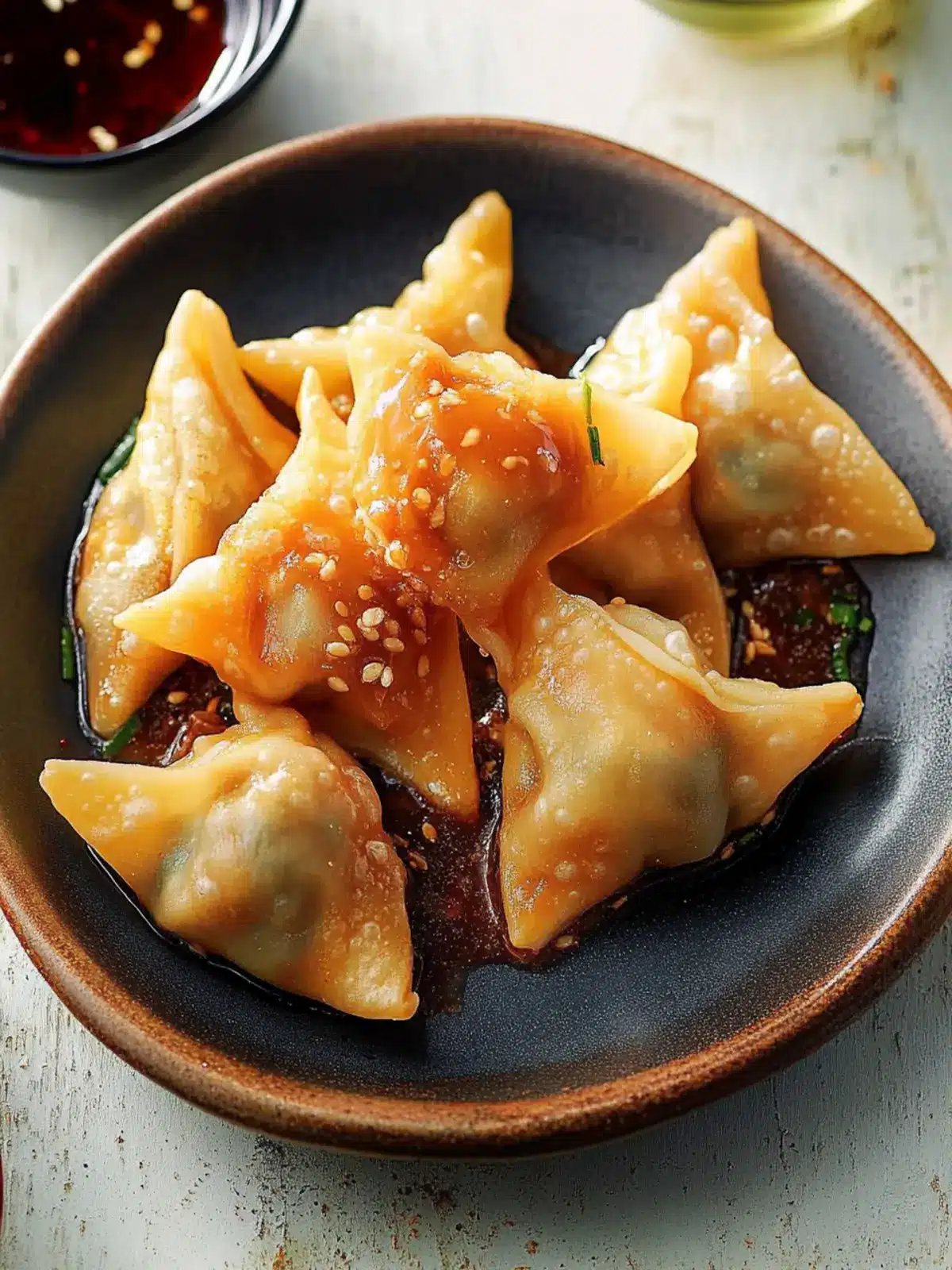 Ginger-Pork Wontons