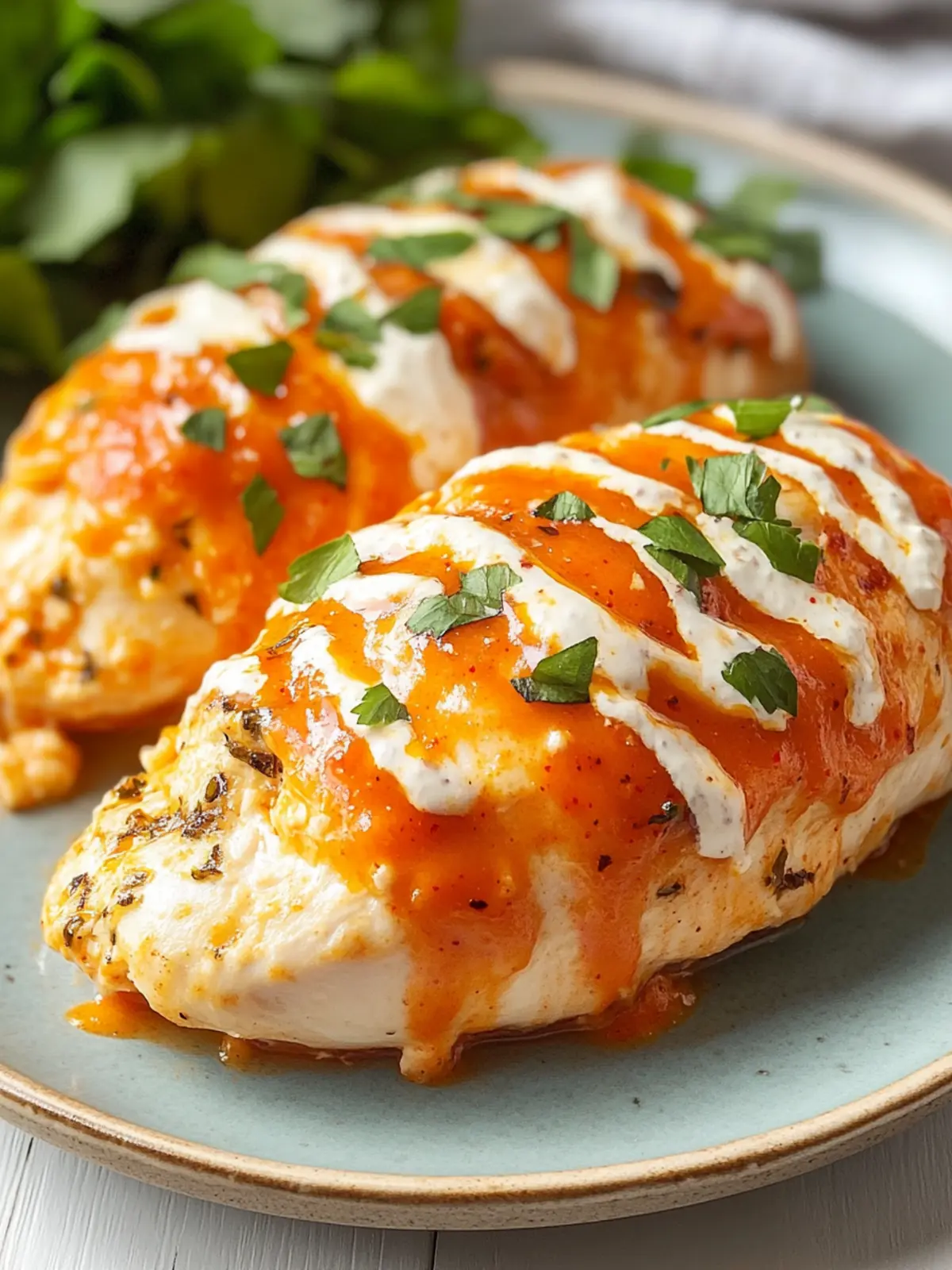 Buffalo Dip Stuffed Chicken: Comfort Food Delight You’ll Love 2 Buffalo Dip Stuffed Chicken