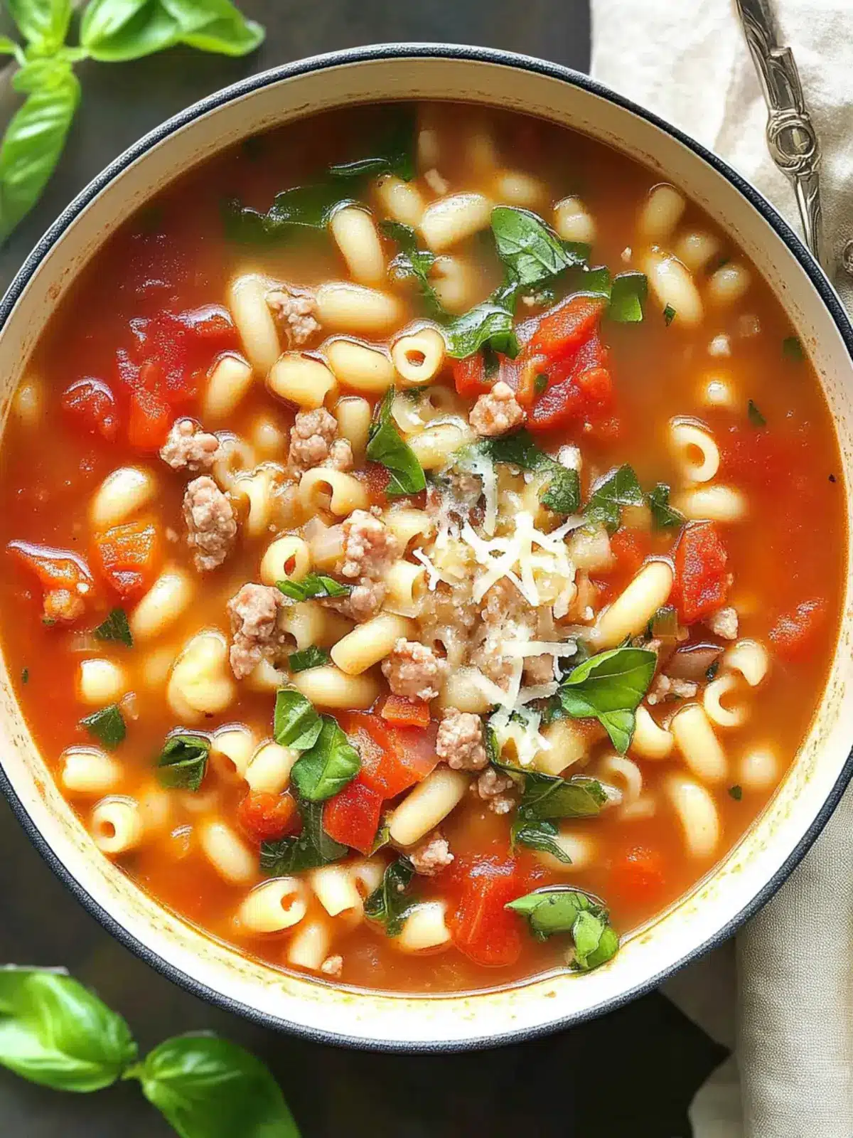 Pasta Fagioli Soup