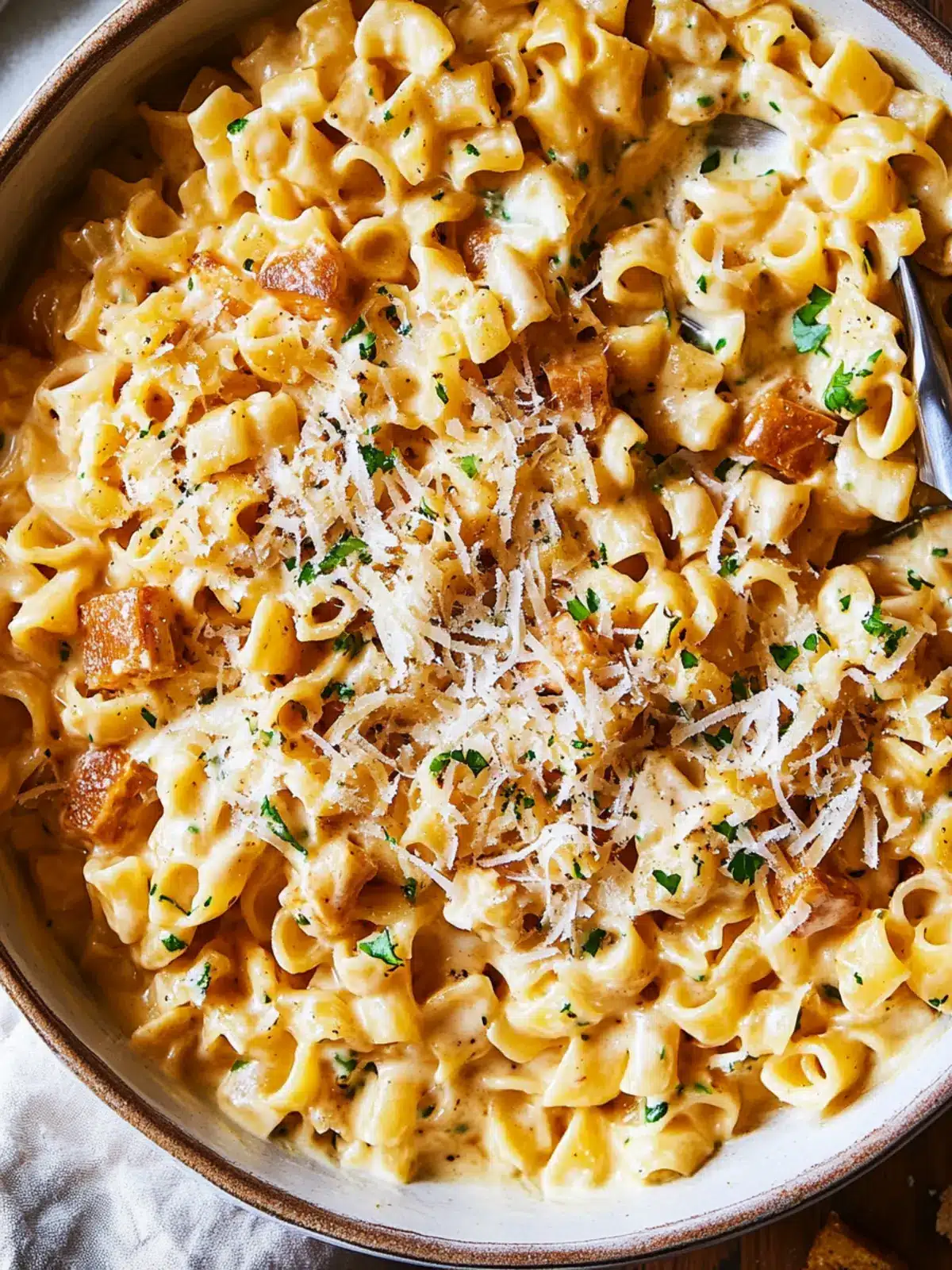 Creamy Garlicky Alfredo Ditalini: Your New Comfort Food Fix 4 Creamy Garlicky Alfredo Ditalini