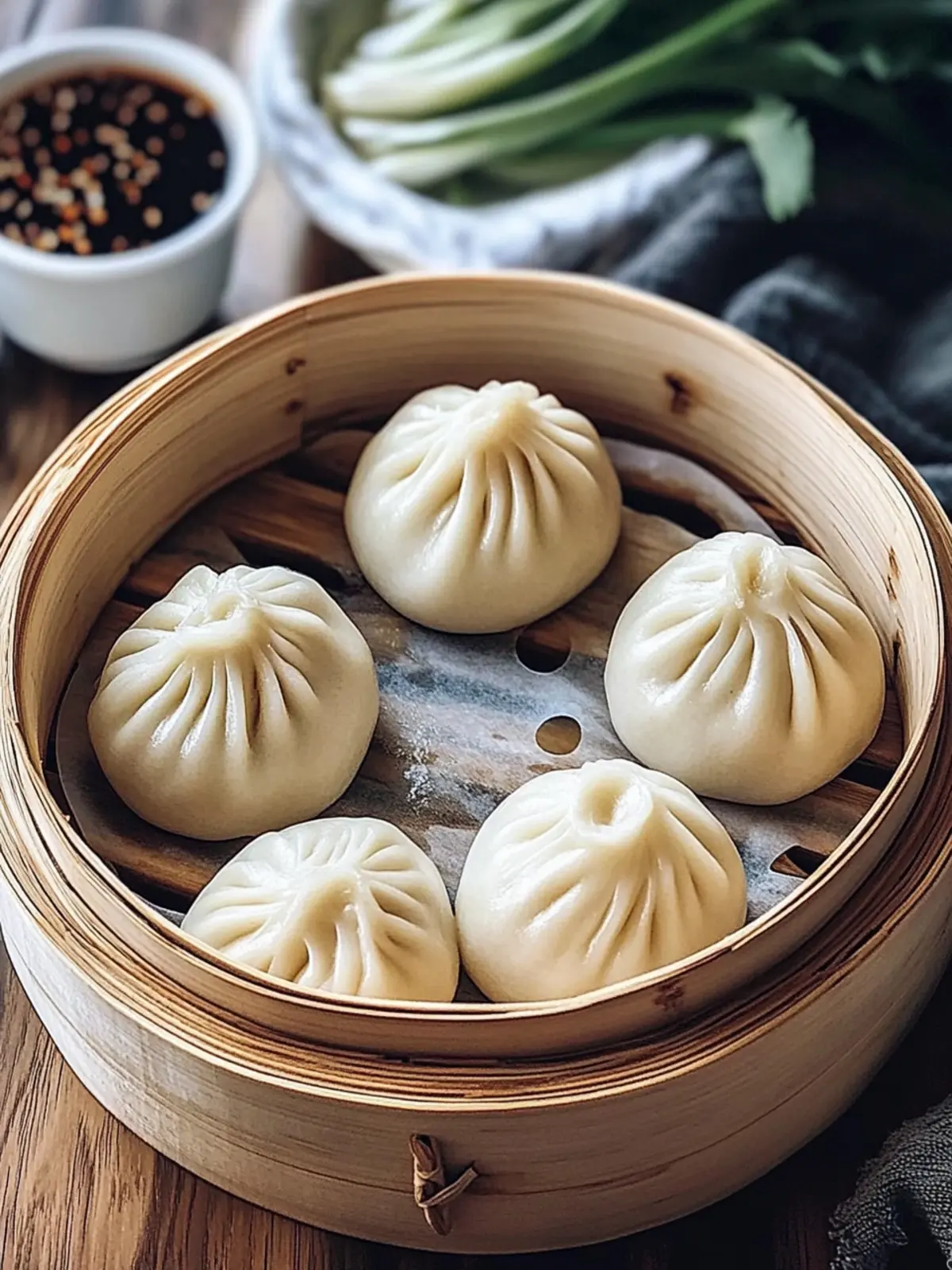 Chinese Steamed Pork Buns