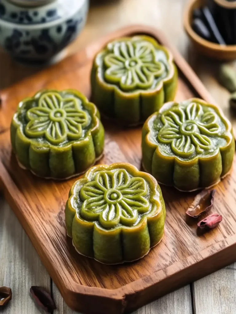 Decadent Matcha Red Bean Mooncakes to Elevate Your Celebrations 2 Decadent Matcha Red Bean Mooncakes to Sweeten Your Celebrations