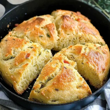 Mouthwatering Skillet Herb Bread for Cozy Family Nights 10 Skillet Herb Bread