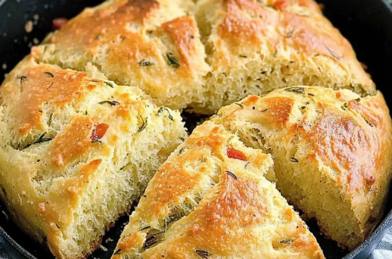 Skillet Herb Bread