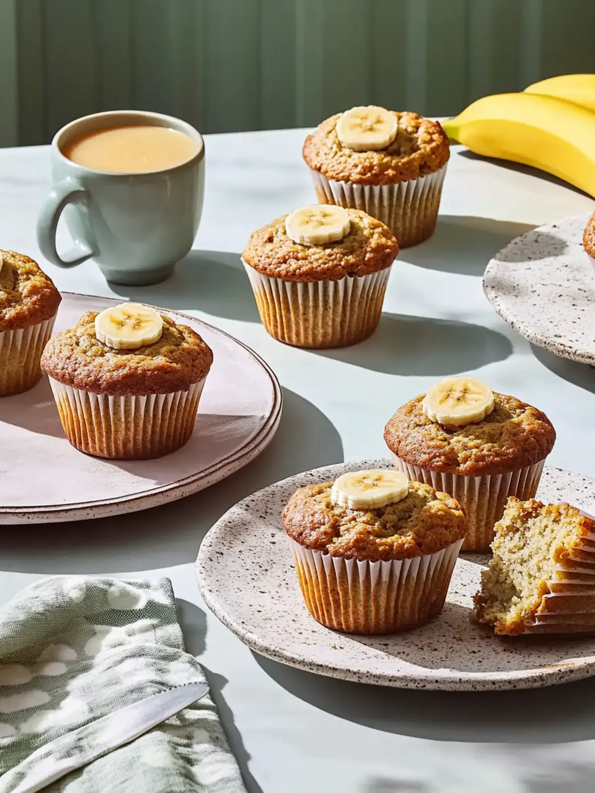 Irresistibly Soft Banana Muffins for a Cozy Morning Treat 4 Banana Muffins