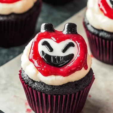 Vampire Cupcake Recipe That’s Perfect for Your Halloween Bash