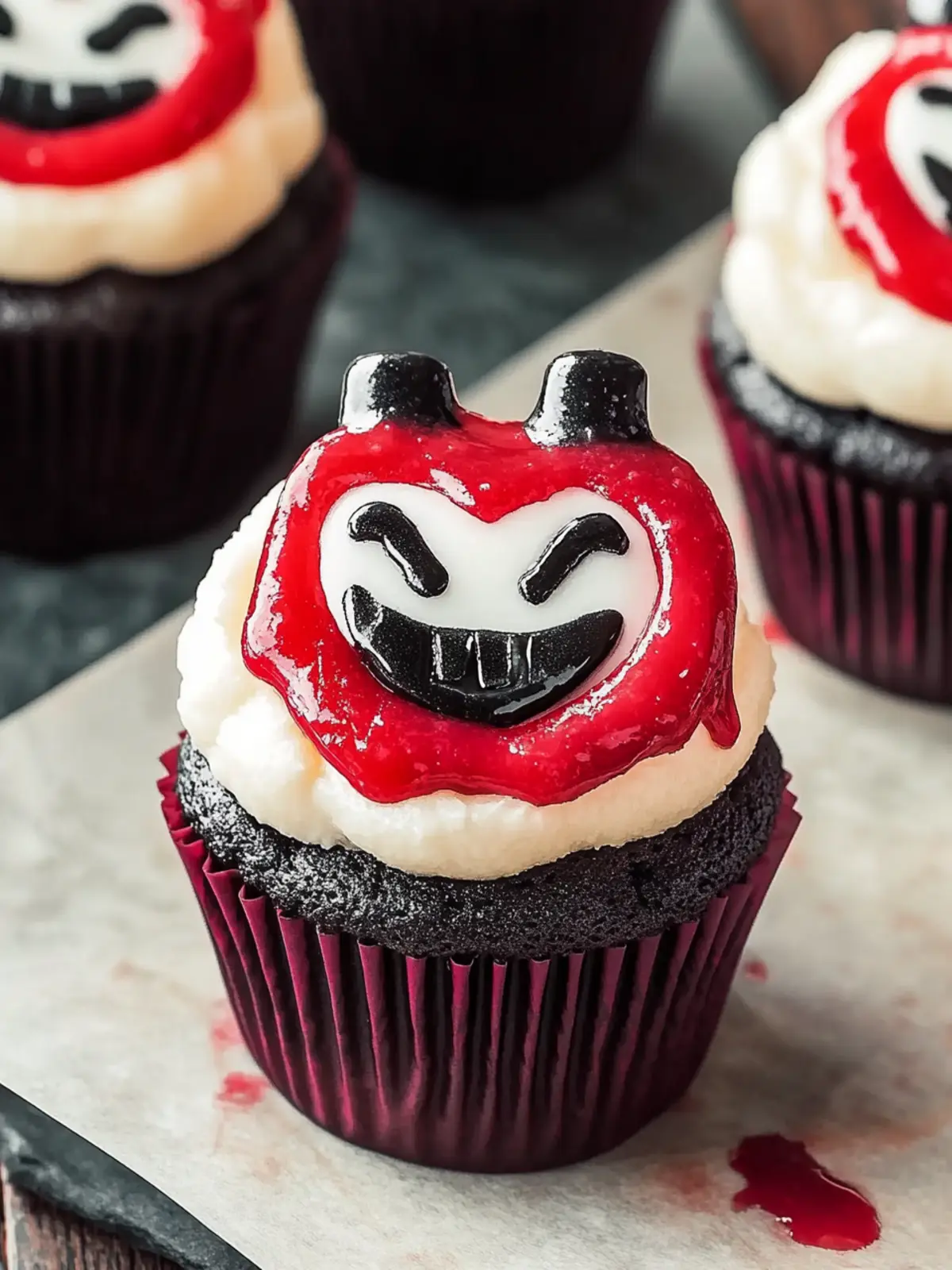 Vampire Cupcake Recipe That’s Perfect for Your Halloween Bash