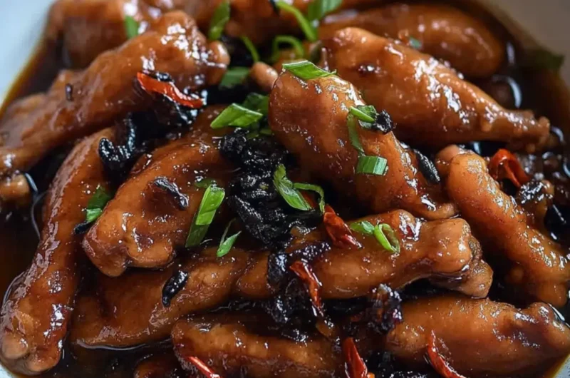 Chicken Feet in Oyster Sauce with Salted Black Beans