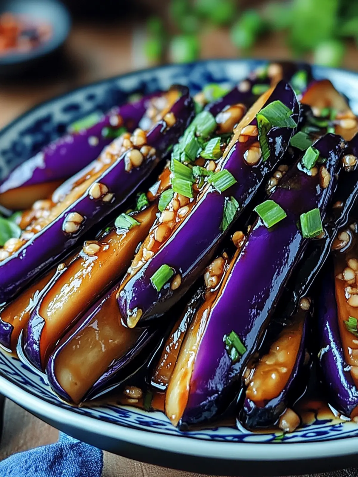 Delicious Chinese Eggplant with Garlic Sauce in 30 Minutes