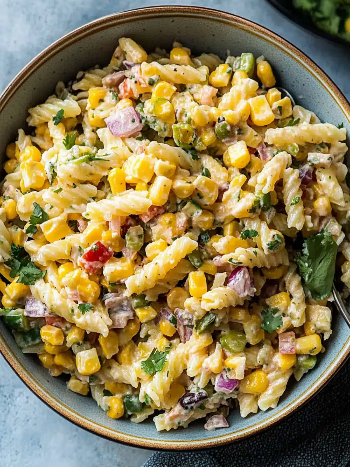 Mexican Street Corn Pasta Salad