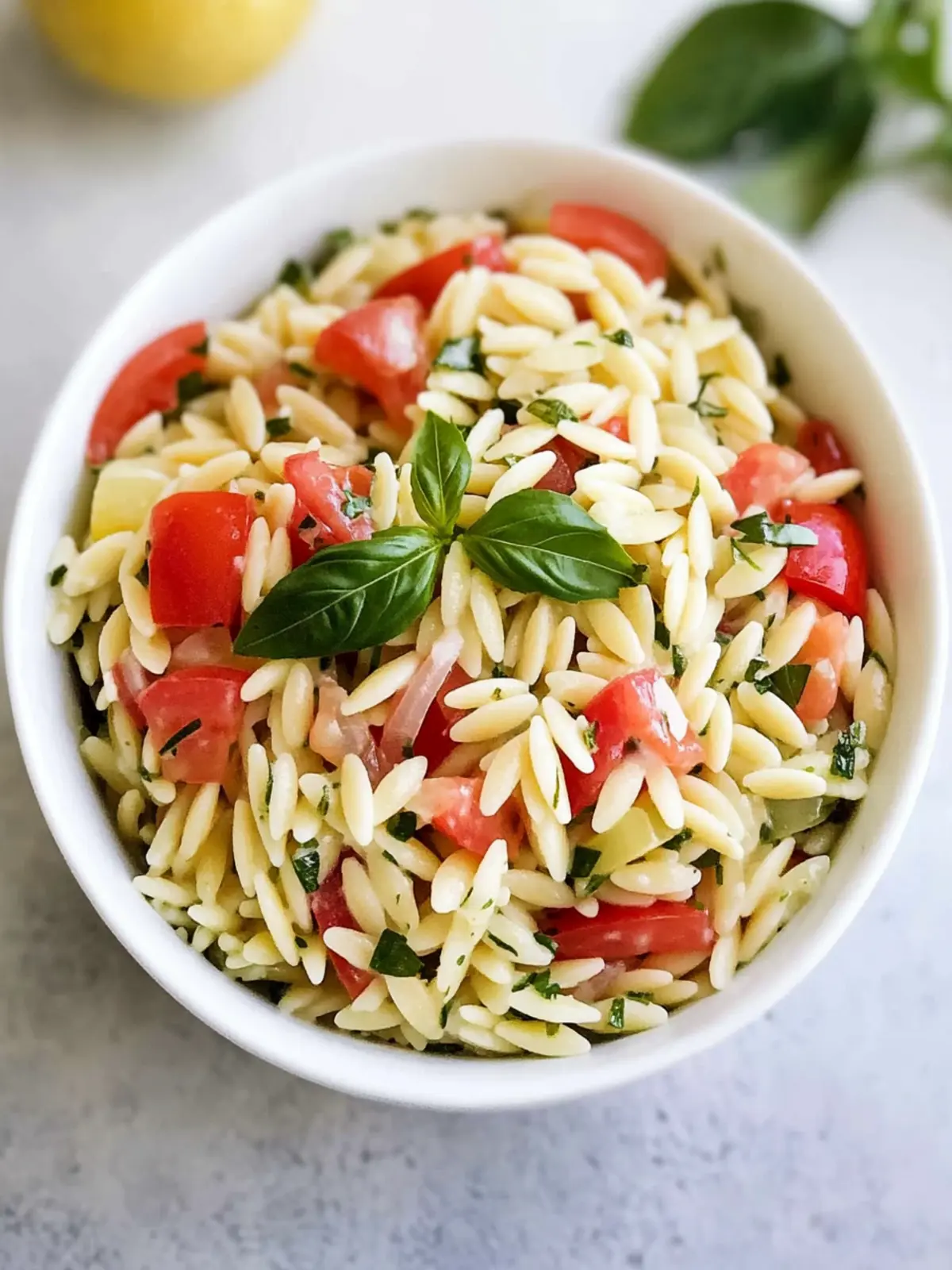 Zesty Easy Lemon Orzo Pasta Salad for a Fresh Taste Adventure 5 Easy Lemon Orzo Pasta Salad