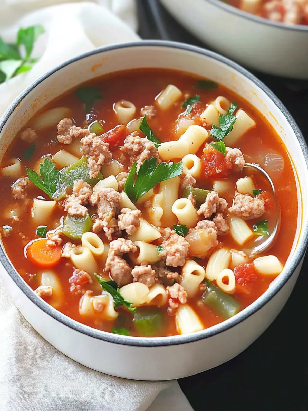 Pasta Fagioli Soup