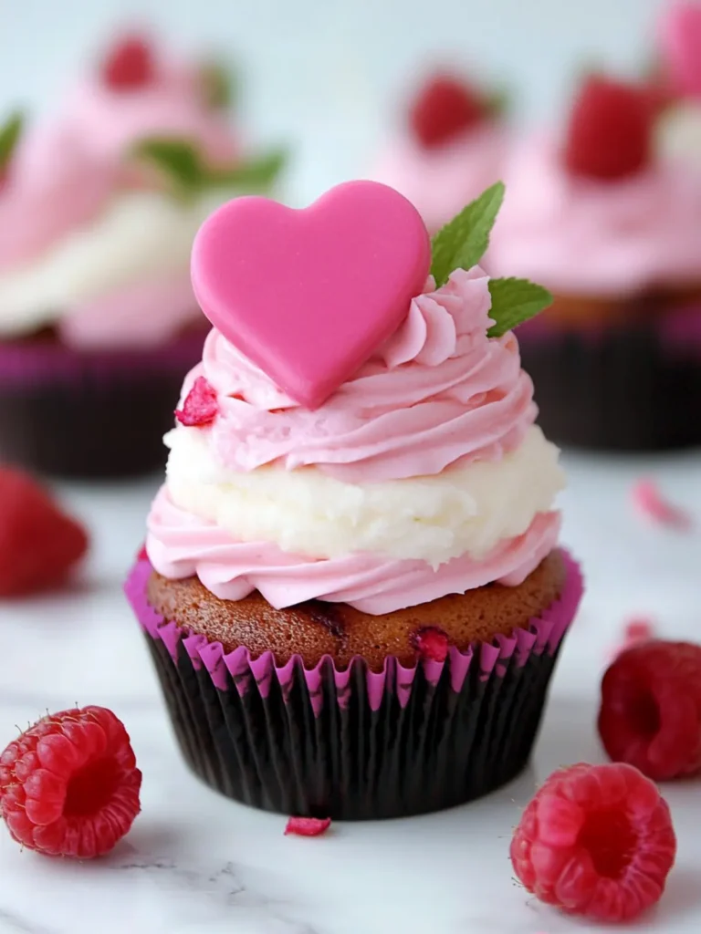 Irresistible Valentine Raspberry Cream Filled Cupcakes Recipe 2 Valentine Raspberry Cream Filled Cupcake