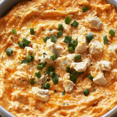 Crockpot Buffalo Chicken Dip