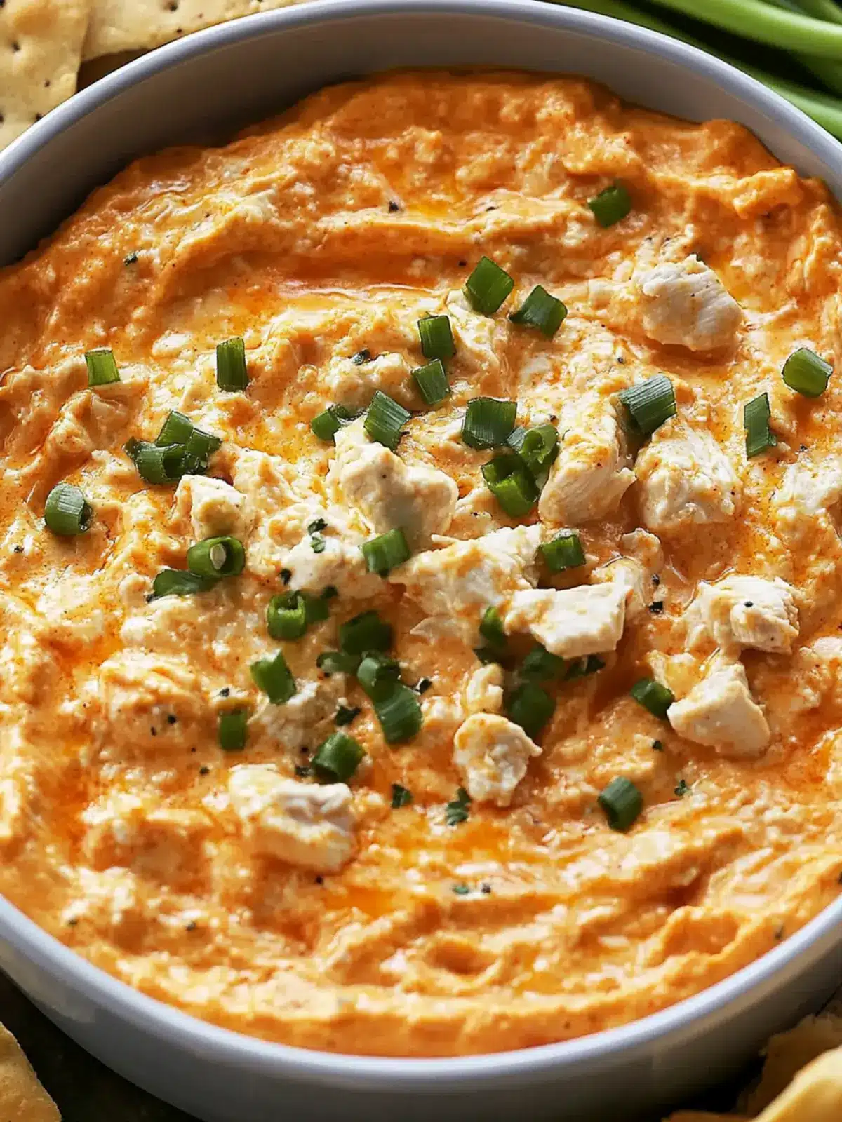 Crockpot Buffalo Chicken Dip