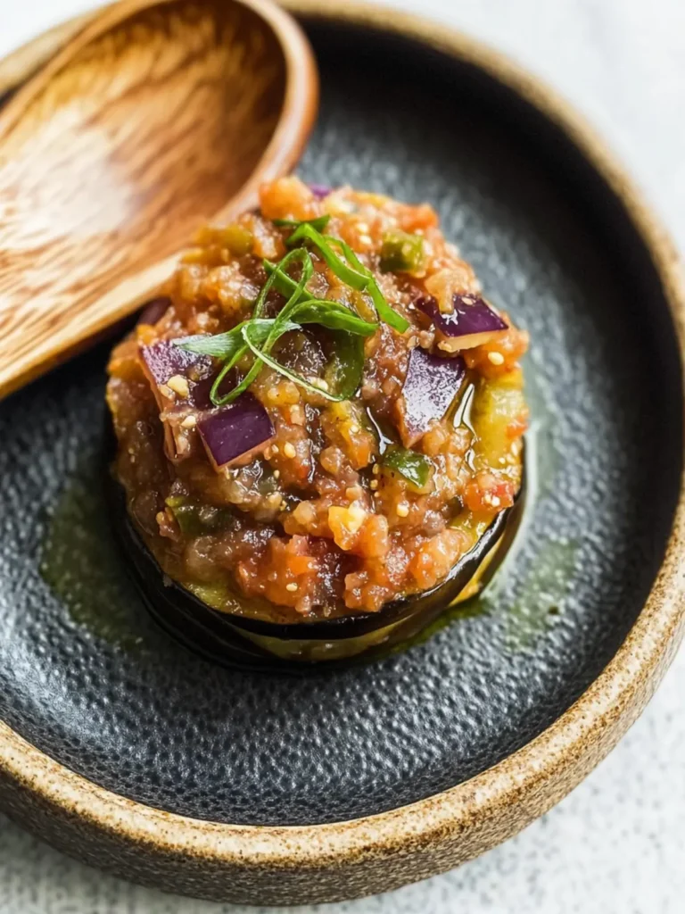 Delicious Japanese Eggplant Tartare: Your Healthy Dip Delight 4 Delicious Japanese Eggplant Tartare: A Healthy Dip Delight
