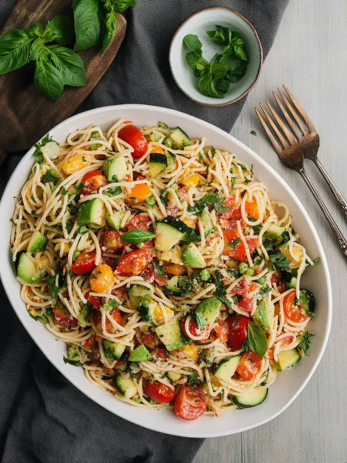 Vibrant Spaghetti Salad: Easy Recipe for Summer Gatherings 3 Spaghetti Salad