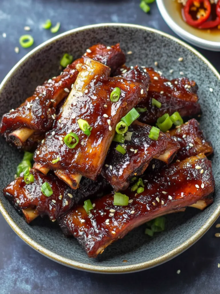Sweet and Sour Ribs for a Zesty Dinner Delight 3 Sweet and Sour Ribs (糖醋排骨)