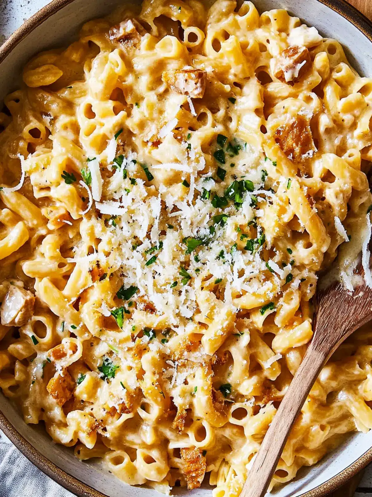 Creamy Garlicky Alfredo Ditalini: Your New Comfort Food Fix 5 Creamy Garlicky Alfredo Ditalini