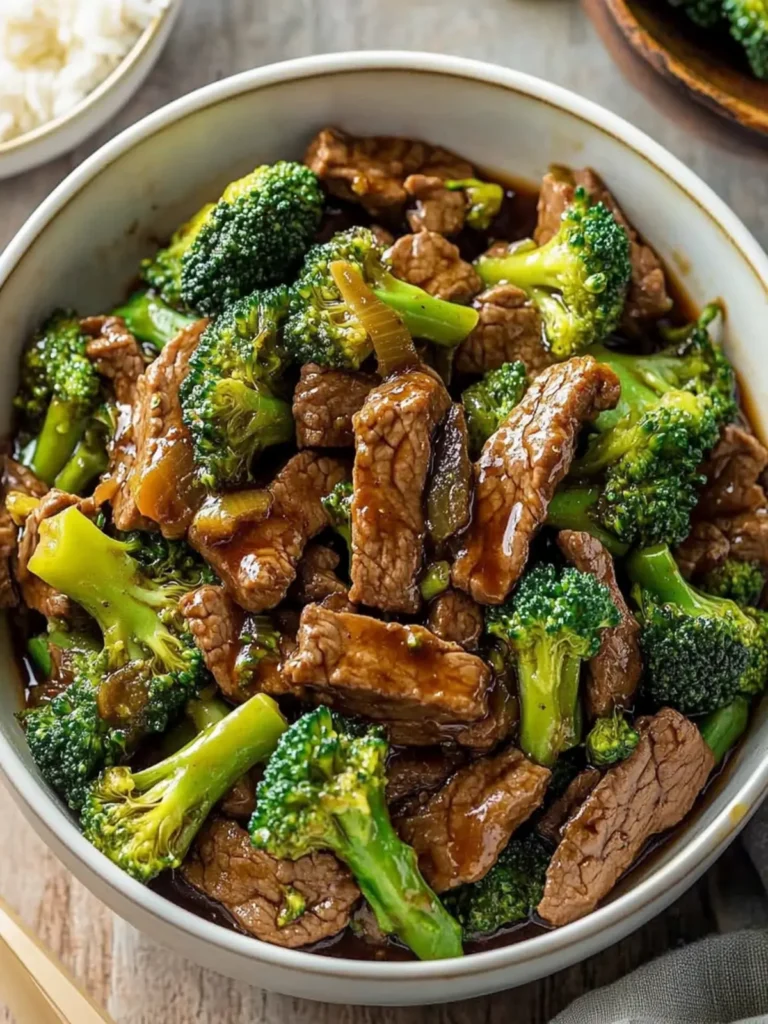 Savor Homemade Beef with Broccoli in Just 30 Minutes! 4 Beef with Broccoli
