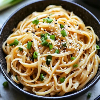 10-Minute Sesame Noodles to Elevate Your Weeknight Meals 9 10-Minute Sesame Noodles to Elevate Your Weeknight Dinners