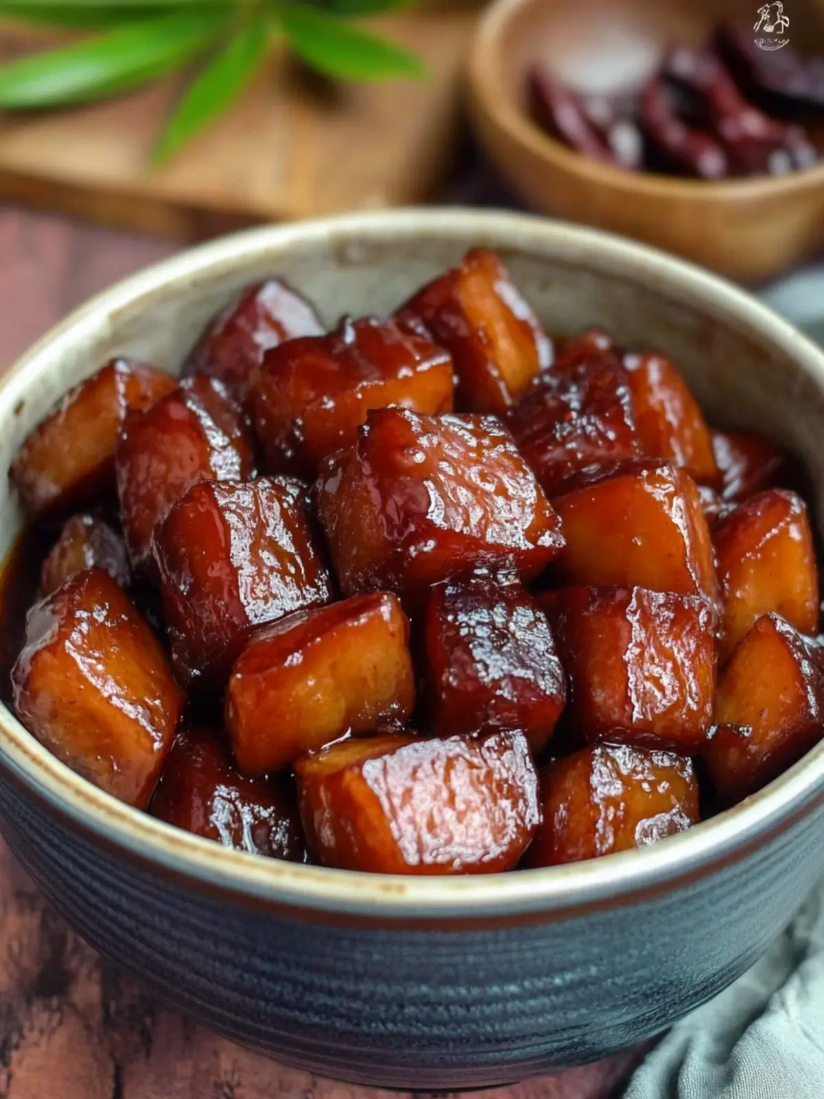Braised Pork Belly (Hong Shao Rou/红烧肉), an Easy Version
