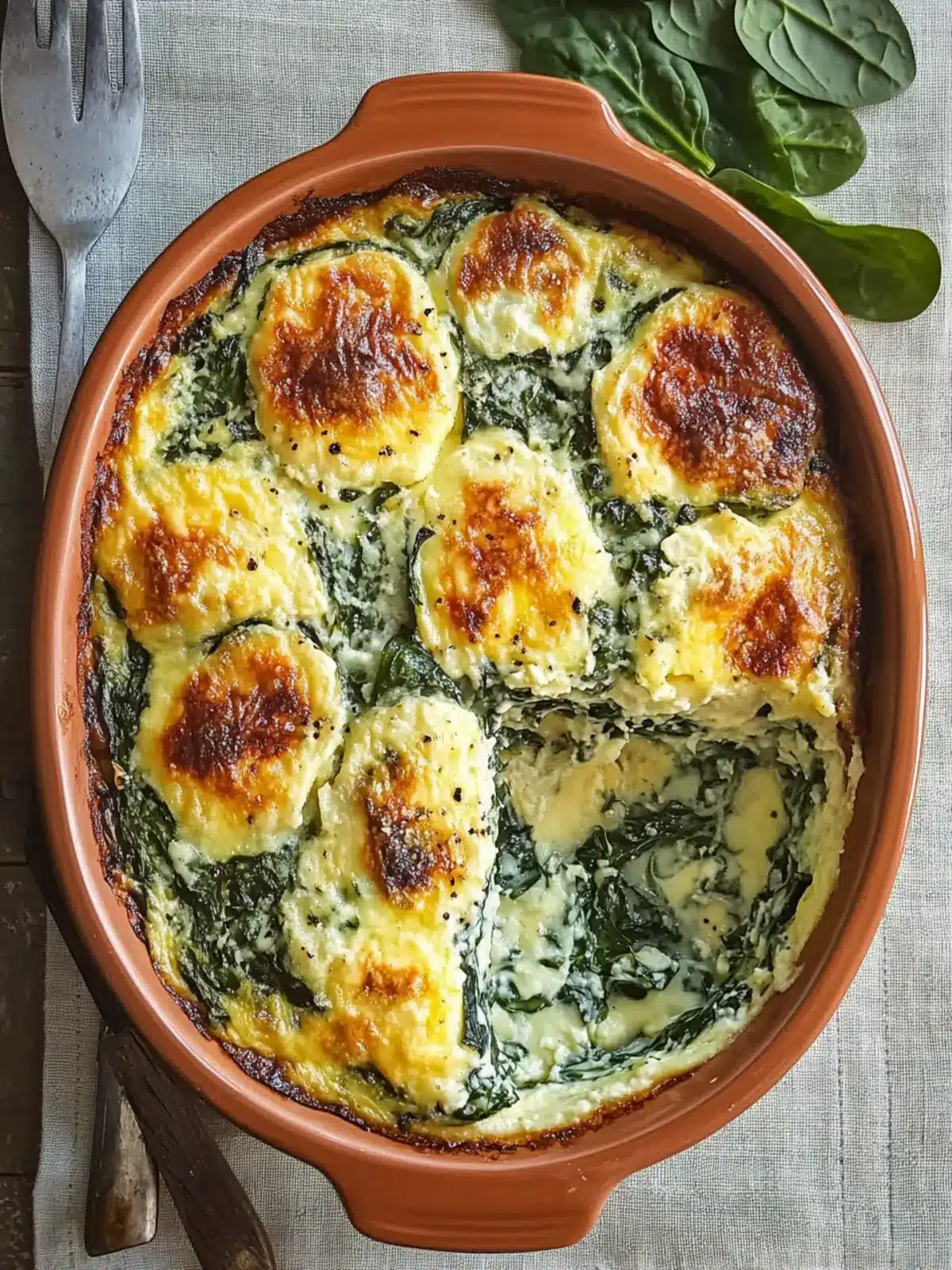 Delicious Spinach Florentine Breakfast Casserole to Savor 2 Spinach Florentine Breakfast Casserole