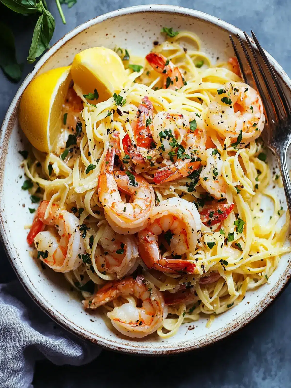Shrimp Linguine