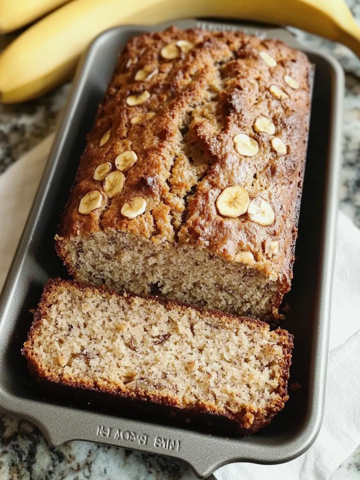 Tropical Easy Banana Bread Maui with Coconut Crunch 5 Easy Banana Bread Maui