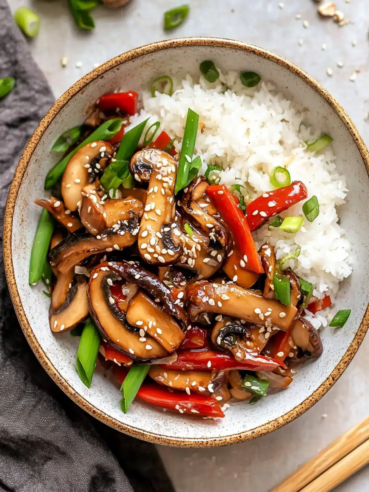 20-Minute Mushroom Stir Fry